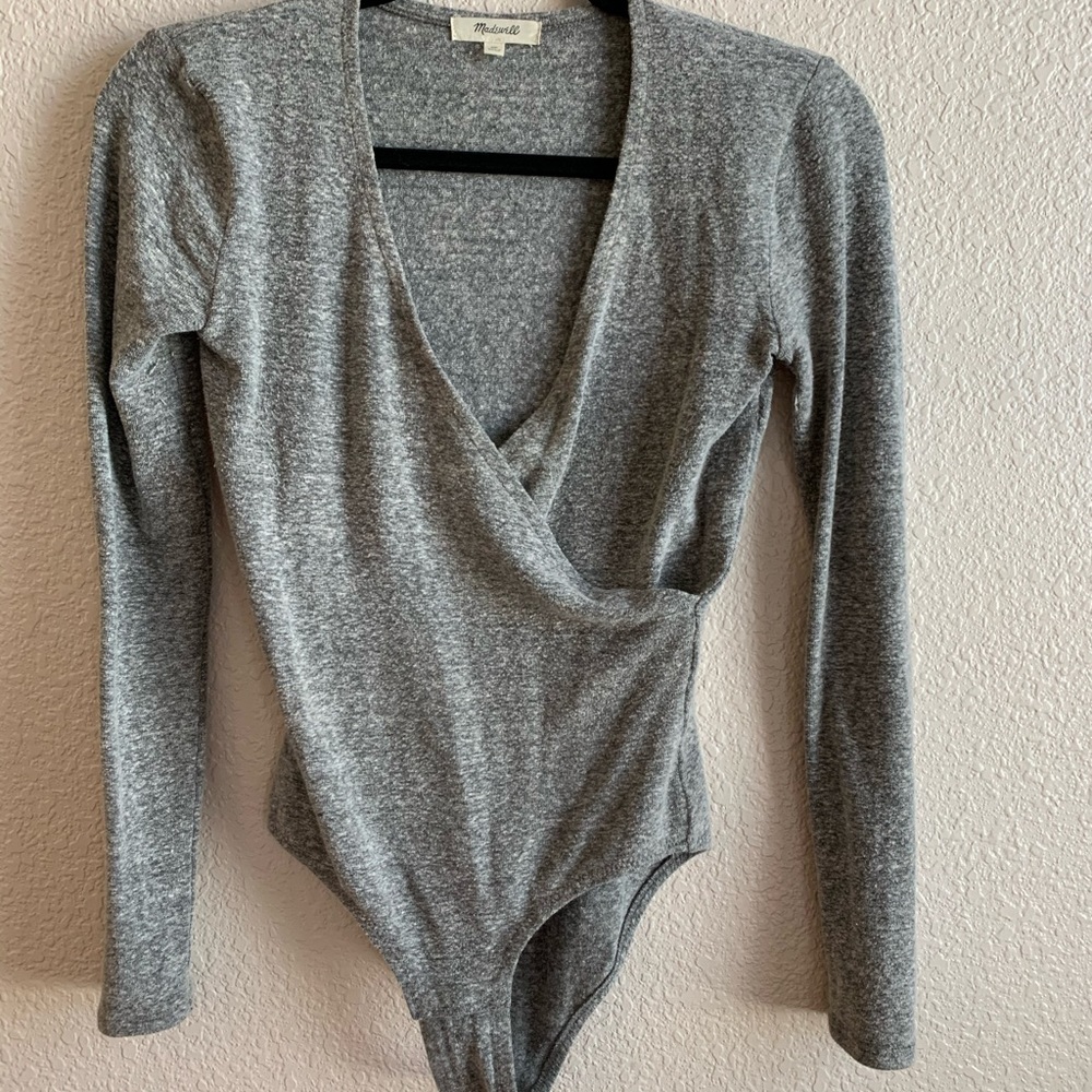 MADEWELL wrap bodysuit